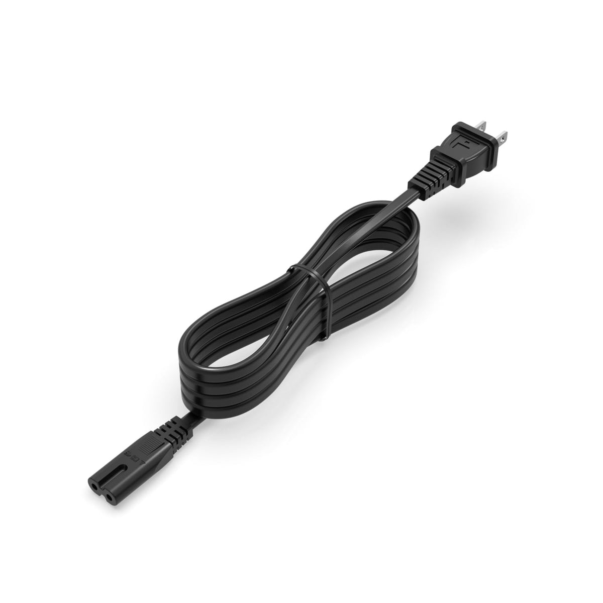 Superer AC Power Cord Cable Fit for Sony PS5 PS4 PS3 Slim PlayStation 5 4 3, Xbox Series X/S, Xbox One X/S, TV, Printer, Speaker, Universal IEC C7 Figure 8 2 Prong Replacement Cables, ETL Listed
