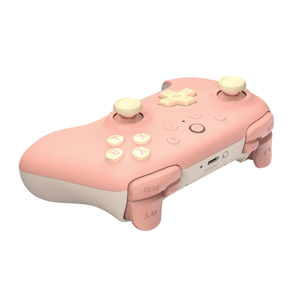8Bitdo Ultimate 2C Wireless Controller for Windows PC and Android, with 1000 Hz Polling Rate, Hall Effect Joysticks and Triggers, and Remappable L4/R4 Bumpers (Transparent Black)