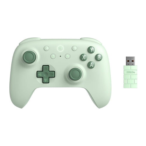8Bitdo Ultimate 2C Wireless Controller for Windows PC and Android, with 1000 Hz Polling Rate, Hall Effect Joysticks and Triggers, and Remappable L4/R4 Bumpers (Transparent Black)