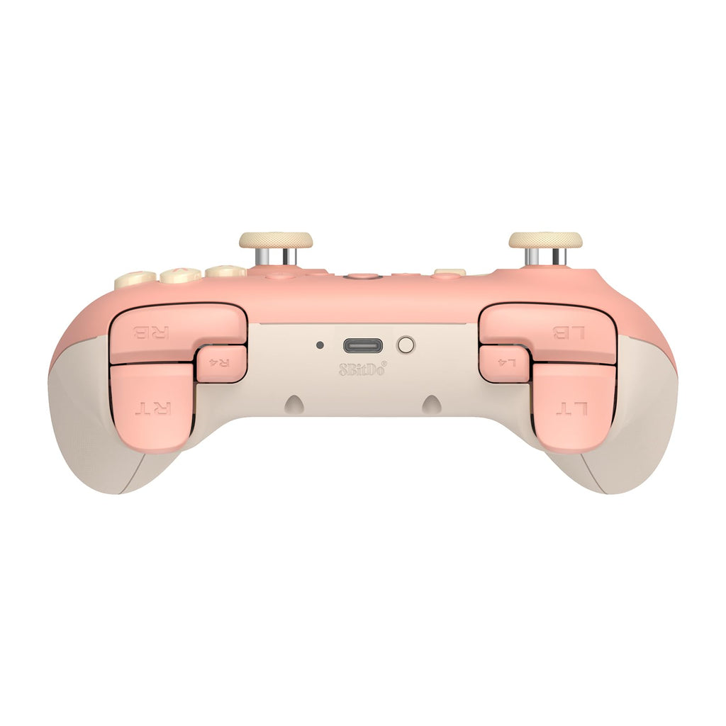 8Bitdo Ultimate 2C Wireless Controller for Windows PC and Android, with 1000 Hz Polling Rate, Hall Effect Joysticks and Triggers, and Remappable L4/R4 Bumpers (Transparent Black)