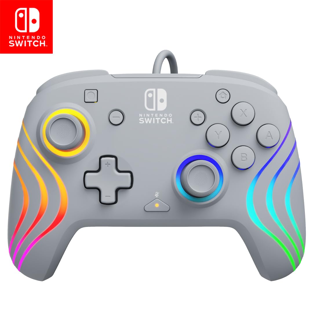 PDP Afterglow Wave Wireless RGB Gaming Controller for Nintendo Switch 2