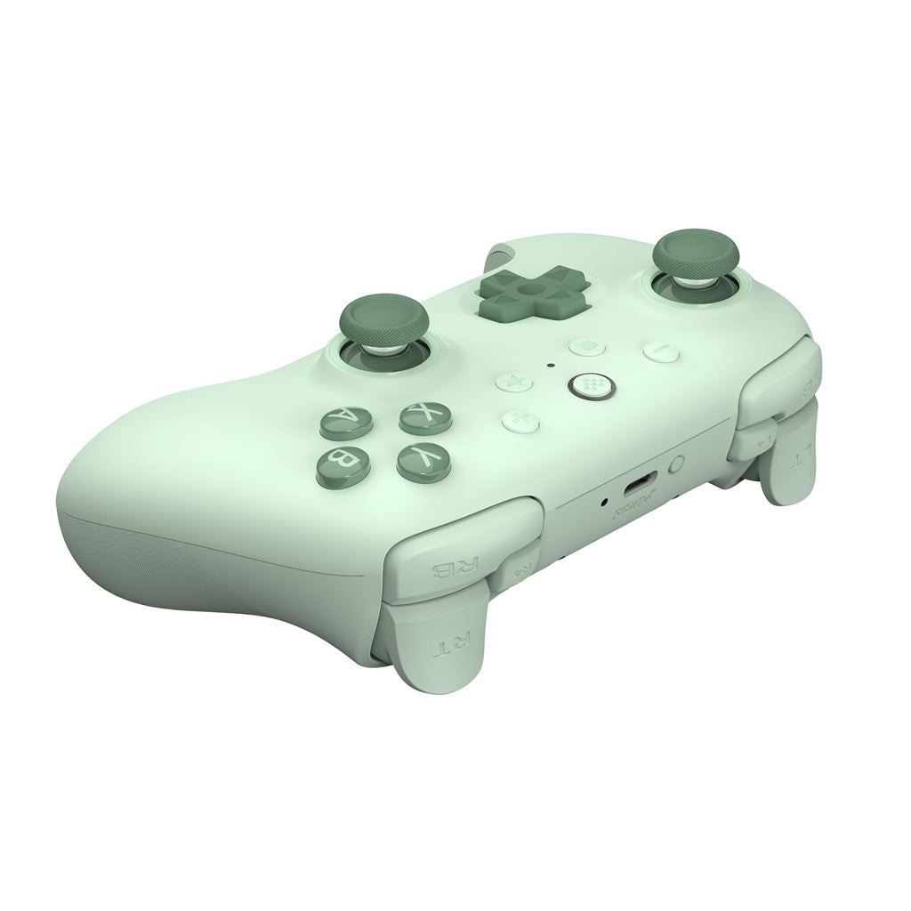8Bitdo Ultimate 2C Wireless Controller for Windows PC and Android, with 1000 Hz Polling Rate, Hall Effect Joysticks and Triggers, and Remappable L4/R4 Bumpers (Transparent Black)