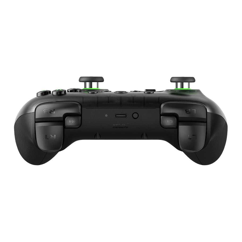8Bitdo Ultimate 2C Wireless Controller for Windows PC and Android, with 1000 Hz Polling Rate, Hall Effect Joysticks and Triggers, and Remappable L4/R4 Bumpers (Transparent Black)