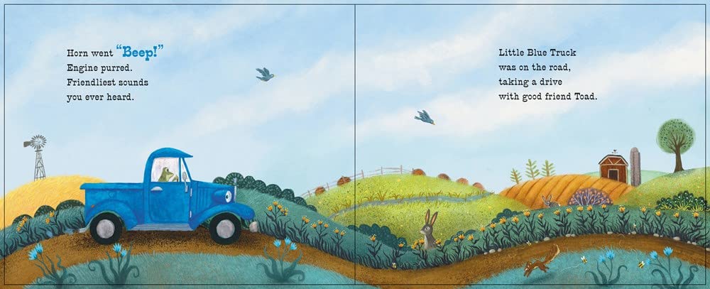Little Blue Truck Makes a Friend: A Farmyard Story About Welcoming New Friends for Children (Ages 4–8)
