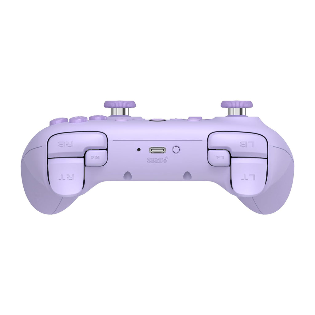 8Bitdo Ultimate 2C Wireless Controller for Windows PC and Android, with 1000 Hz Polling Rate, Hall Effect Joysticks and Triggers, and Remappable L4/R4 Bumpers (Transparent Black)