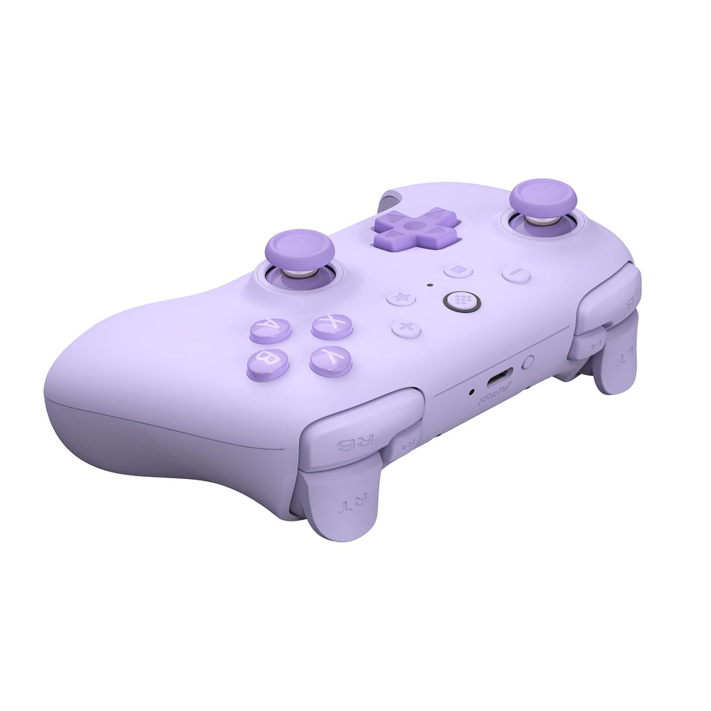 8Bitdo Ultimate 2C Wireless Controller for Windows PC and Android, with 1000 Hz Polling Rate, Hall Effect Joysticks and Triggers, and Remappable L4/R4 Bumpers (Transparent Black)