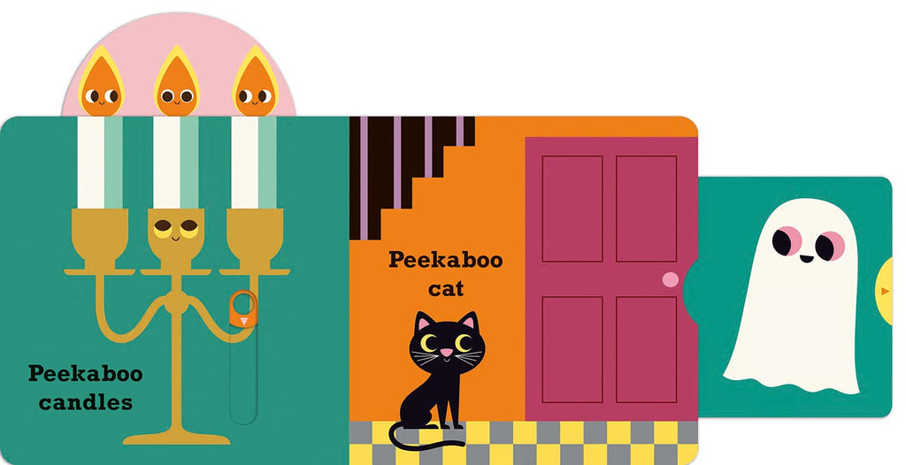 Peekaboo: Pumpkin: (An Interactive Board Book for Babies & Toddlers with Mirror & Sliders to Push, Pull, or Turn. Cute Halloween Artwork Includes a Bat, Black Cat, Witch, & More.) (Peekaboo You)