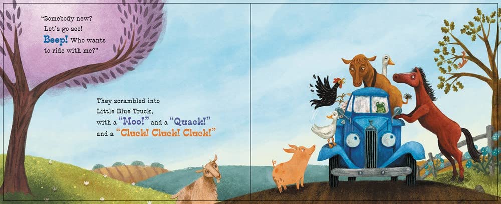 Little Blue Truck Makes a Friend: A Farmyard Story About Welcoming New Friends for Children (Ages 4–8)