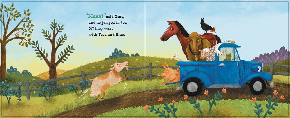 Little Blue Truck Makes a Friend: A Farmyard Story About Welcoming New Friends for Children (Ages 4–8)