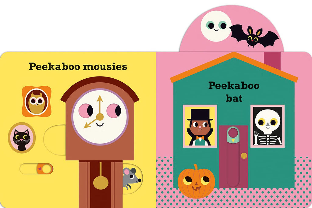 Peekaboo: Pumpkin: (An Interactive Board Book for Babies & Toddlers with Mirror & Sliders to Push, Pull, or Turn. Cute Halloween Artwork Includes a Bat, Black Cat, Witch, & More.) (Peekaboo You)