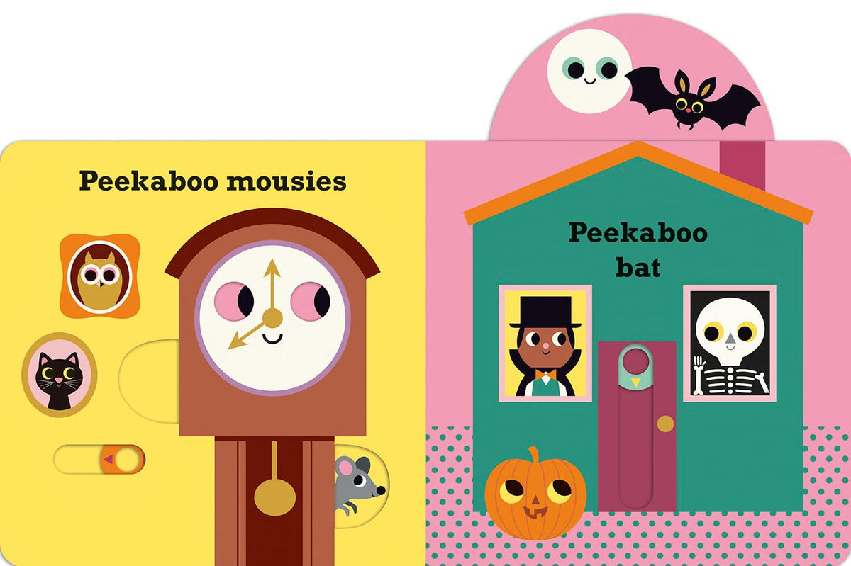 Peekaboo: Pumpkin: (An Interactive Board Book for Babies & Toddlers with Mirror & Sliders to Push, Pull, or Turn. Cute Halloween Artwork Includes a Bat, Black Cat, Witch, & More.) (Peekaboo You)