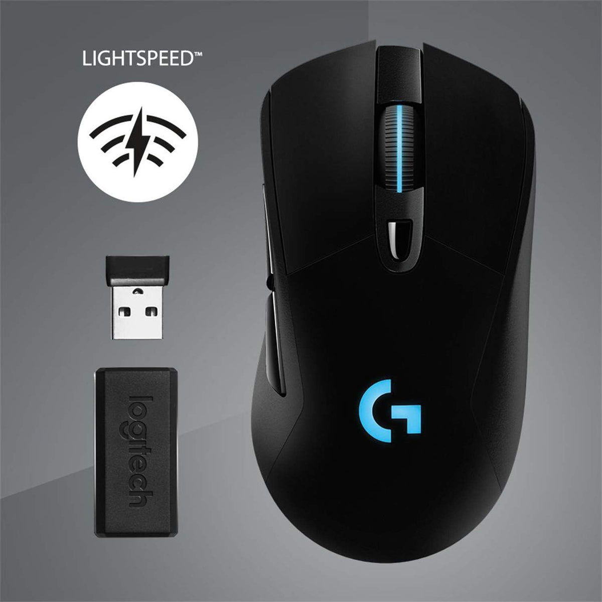 Logitech G703 Lightspeed Wireless Gaming Mouse - Black