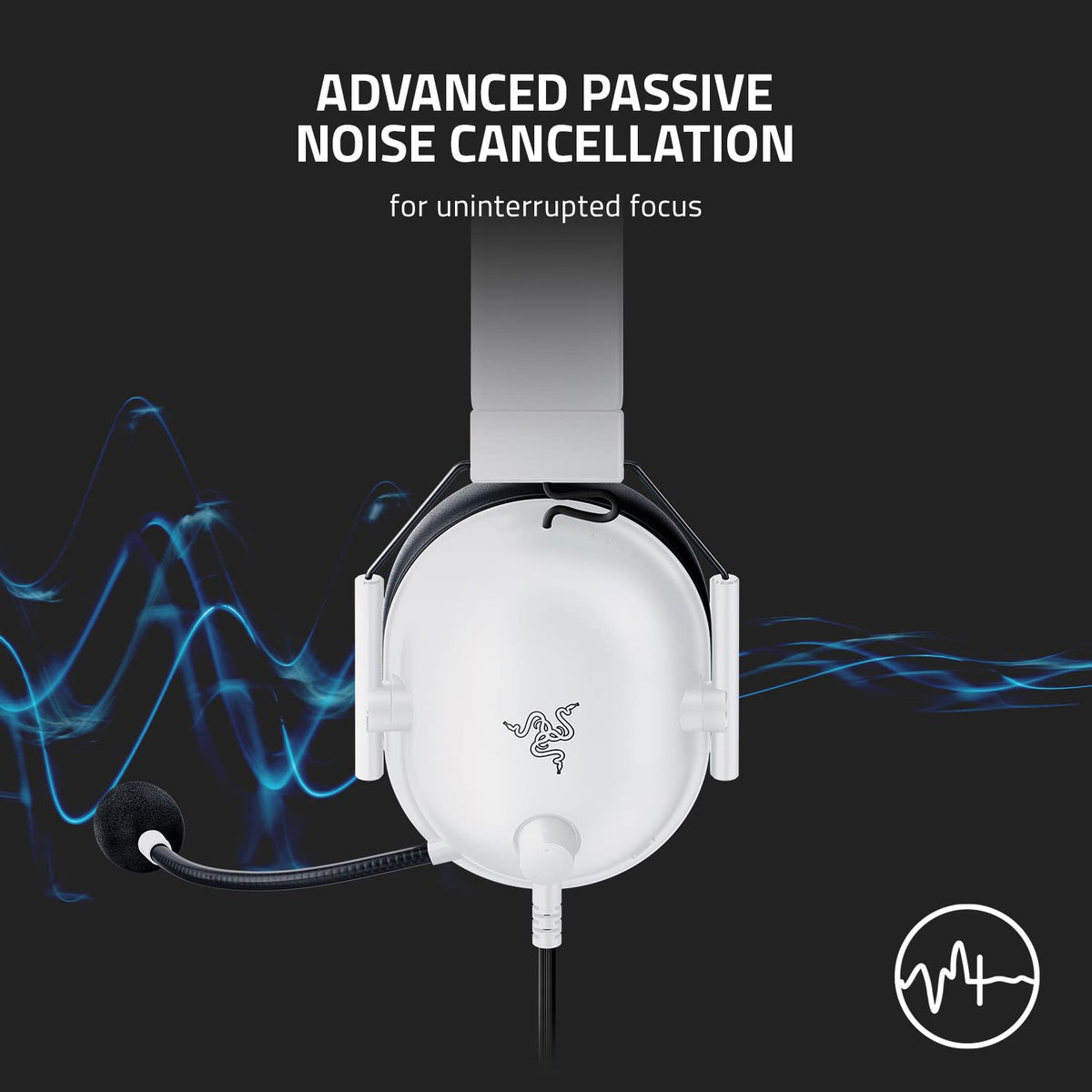 Razer BlackShark V2 X Wired PlayStation Gaming Headset, Black