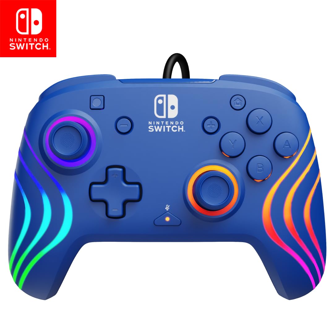PDP Afterglow Wave Wireless RGB Gaming Controller for Nintendo Switch 2