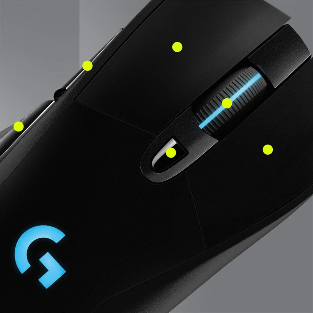 Logitech G703 Lightspeed Wireless Gaming Mouse - Black