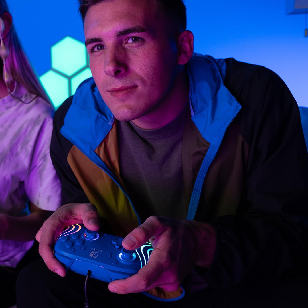 PDP Afterglow Wave Wireless RGB Gaming Controller for Nintendo Switch 2