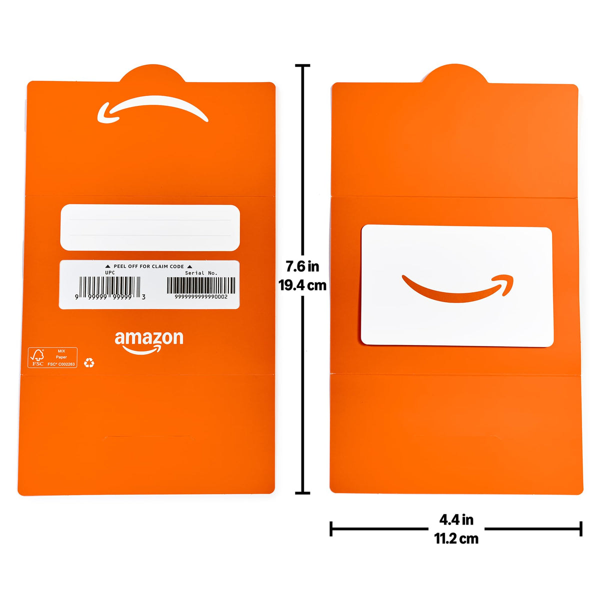 Amazon Physical Gift Card