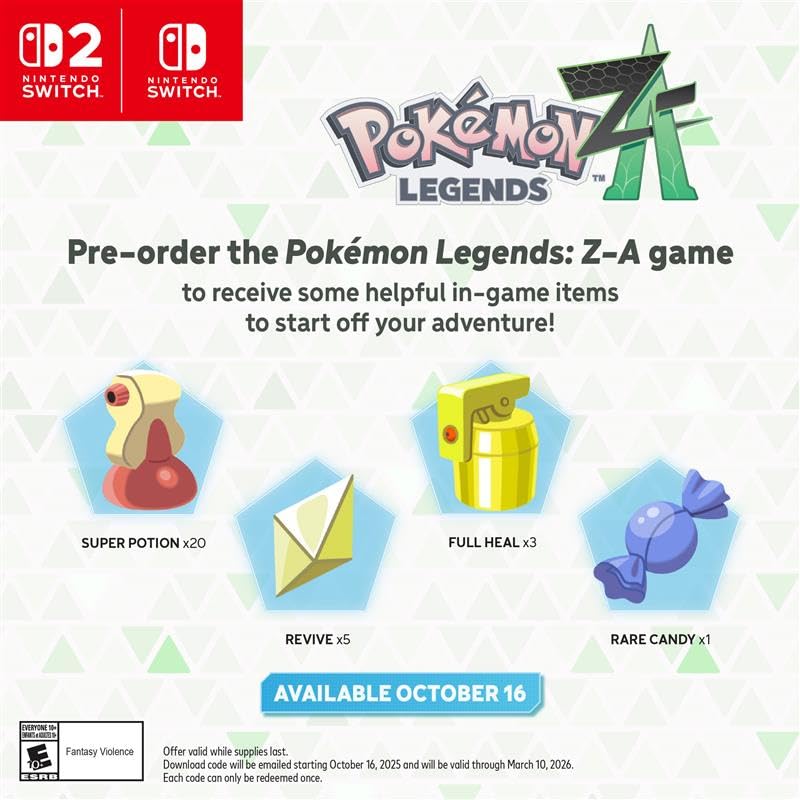 Pokémon™ Legends: Z-A - Nintendo Switch™ 2 Edition