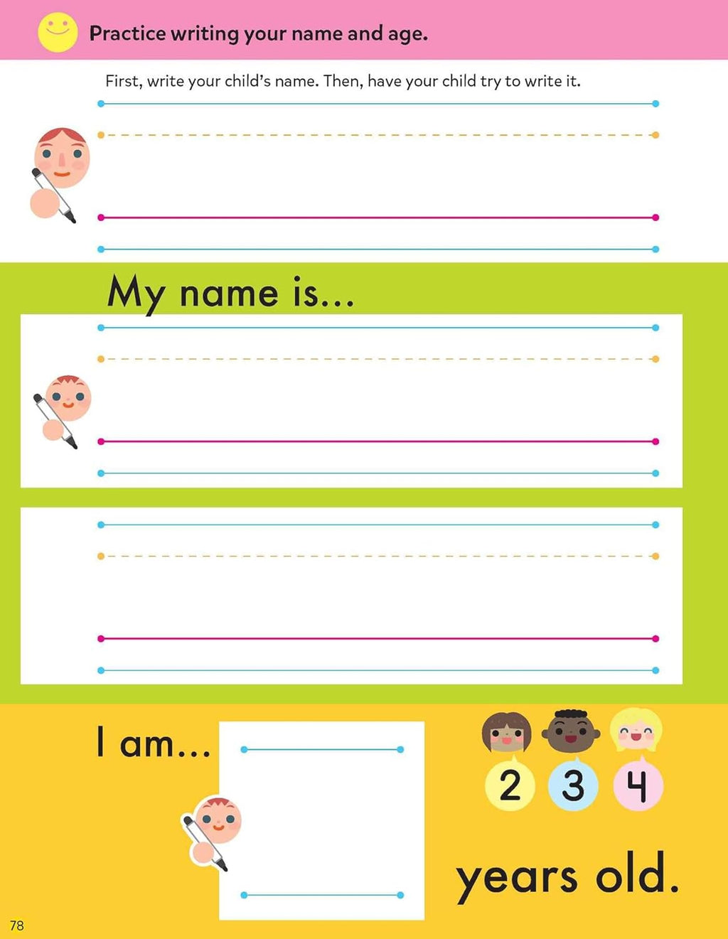 Play Smart Wipe-Clean Workbook: Ages 2-4: Tracing, Letters, Numbers, Shapes