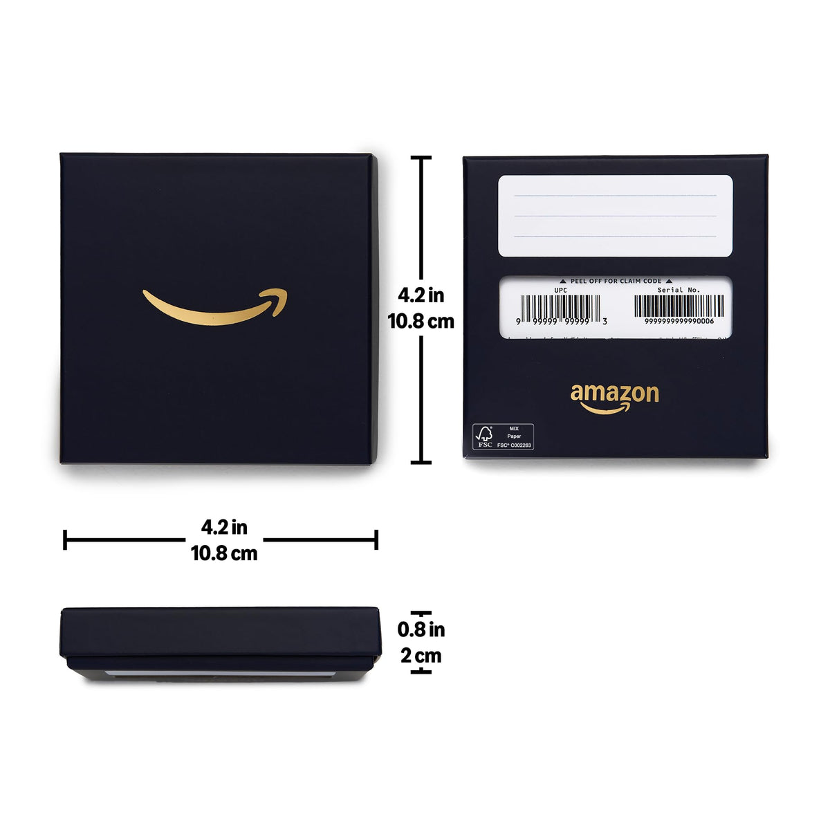 Amazon Physical Gift Card