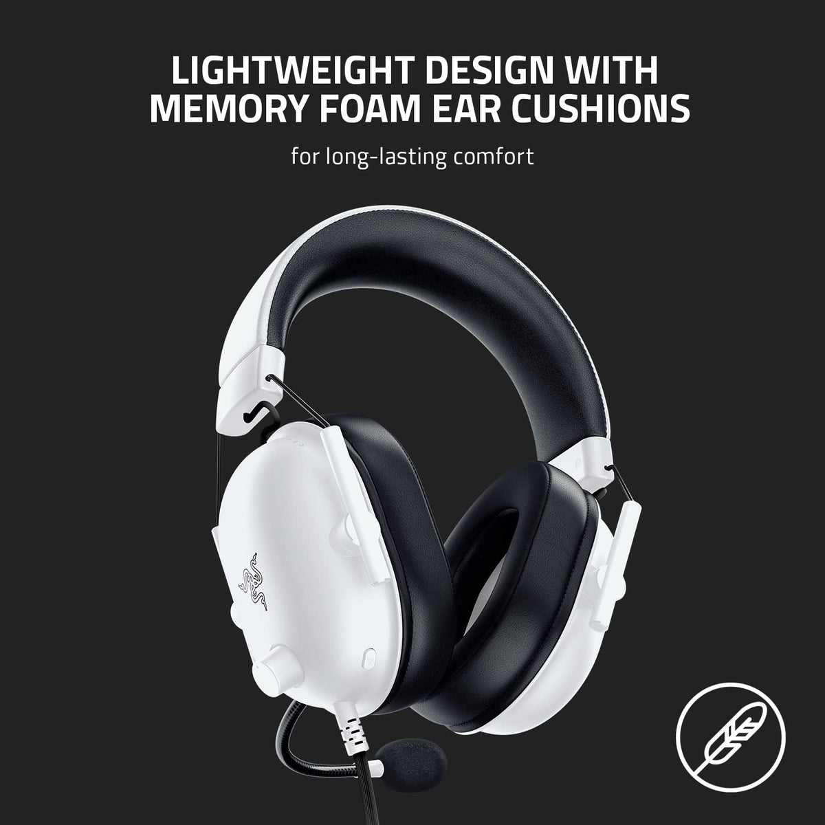 Razer BlackShark V2 X Wired PlayStation Gaming Headset, Black