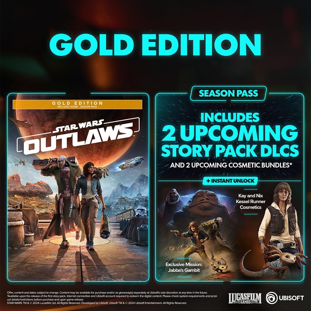 Star Wars Outlaws Gold Edition - PC [Digital Delivery]
