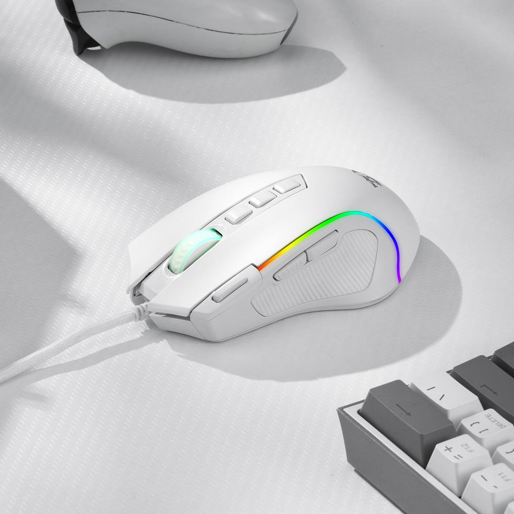 Redragon M612 Wired RGB Optical Gaming Mouse 8000 DPI Remapping Keys