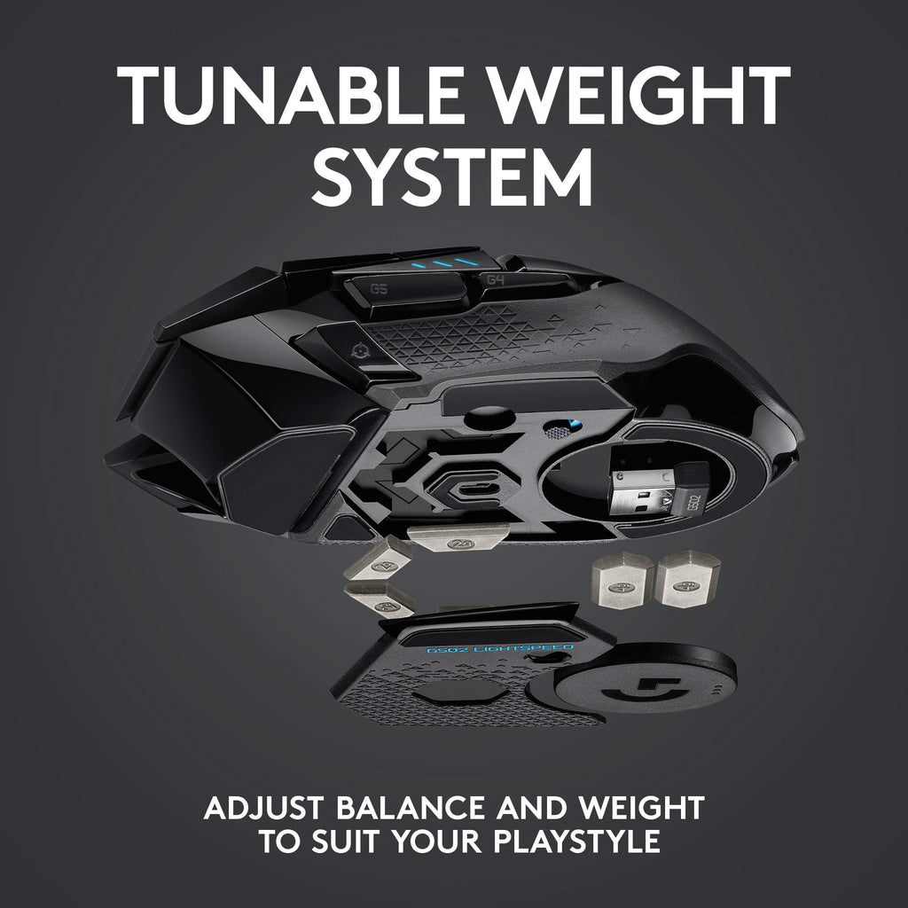 Logitech G502 Hero Wired Gaming Mouse - Black