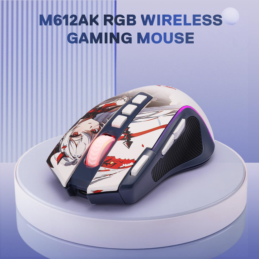 Redragon M612 Wired RGB Optical Gaming Mouse 8000 DPI Remapping Keys