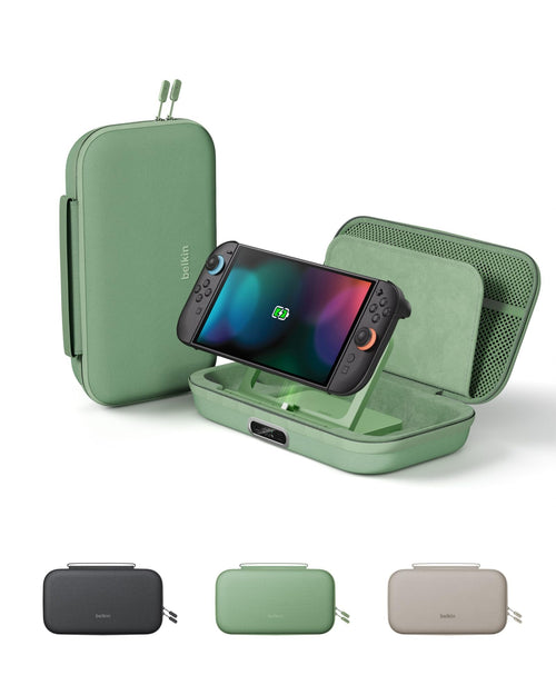 Belkin Nintendo Switch 2 Case, Slim Carrying Travel Bag with AirTag Holder