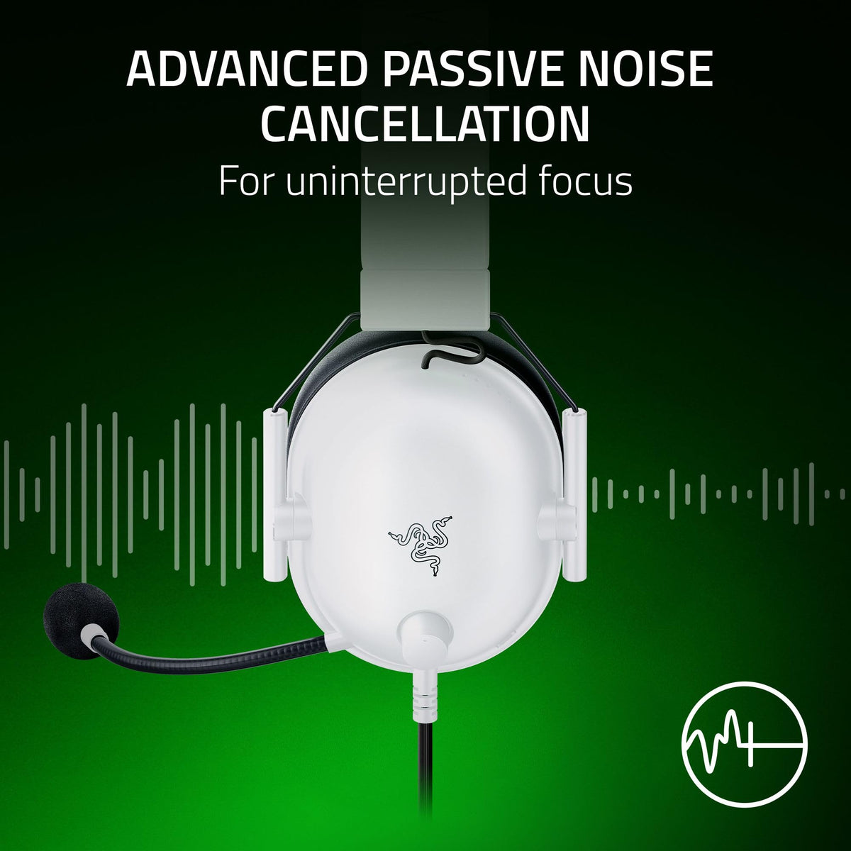 Razer BlackShark V2 X Wired PlayStation Gaming Headset, Black