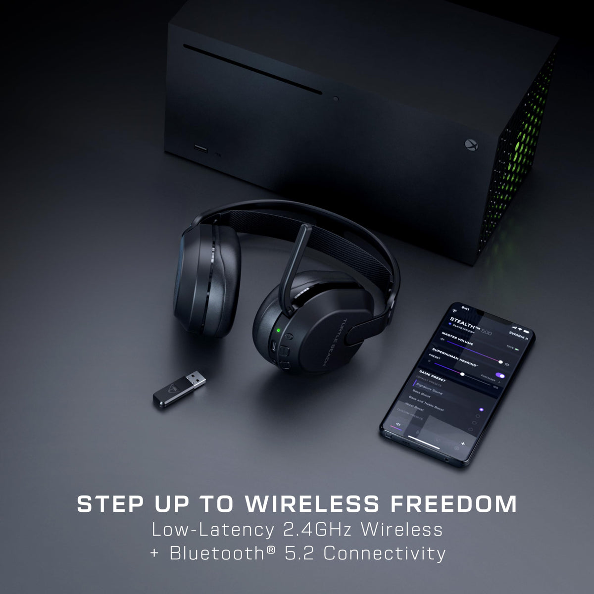 Turtle Beach Stealth 600 Wireless Gaming Headset for Xbox, PS5, PC, Mobile