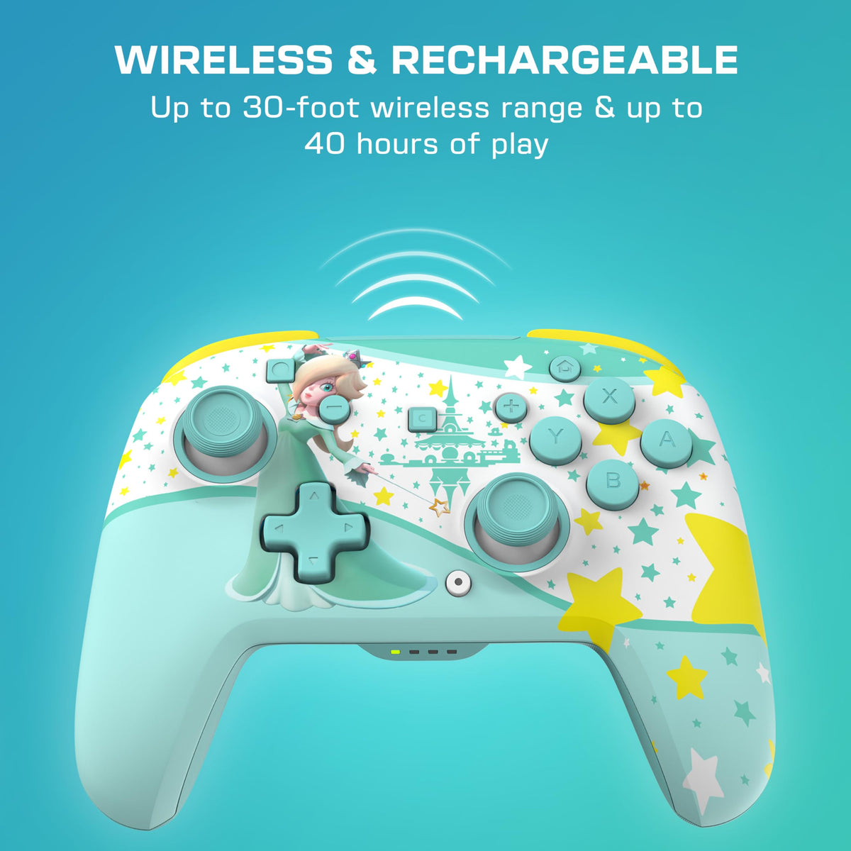Turtle Beach Rematch Wireless Controller Super Mario Jump Nintendo Switch 2