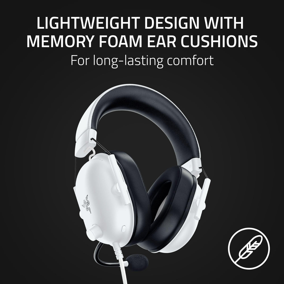 Razer BlackShark V2 X Wired PlayStation Gaming Headset, Black