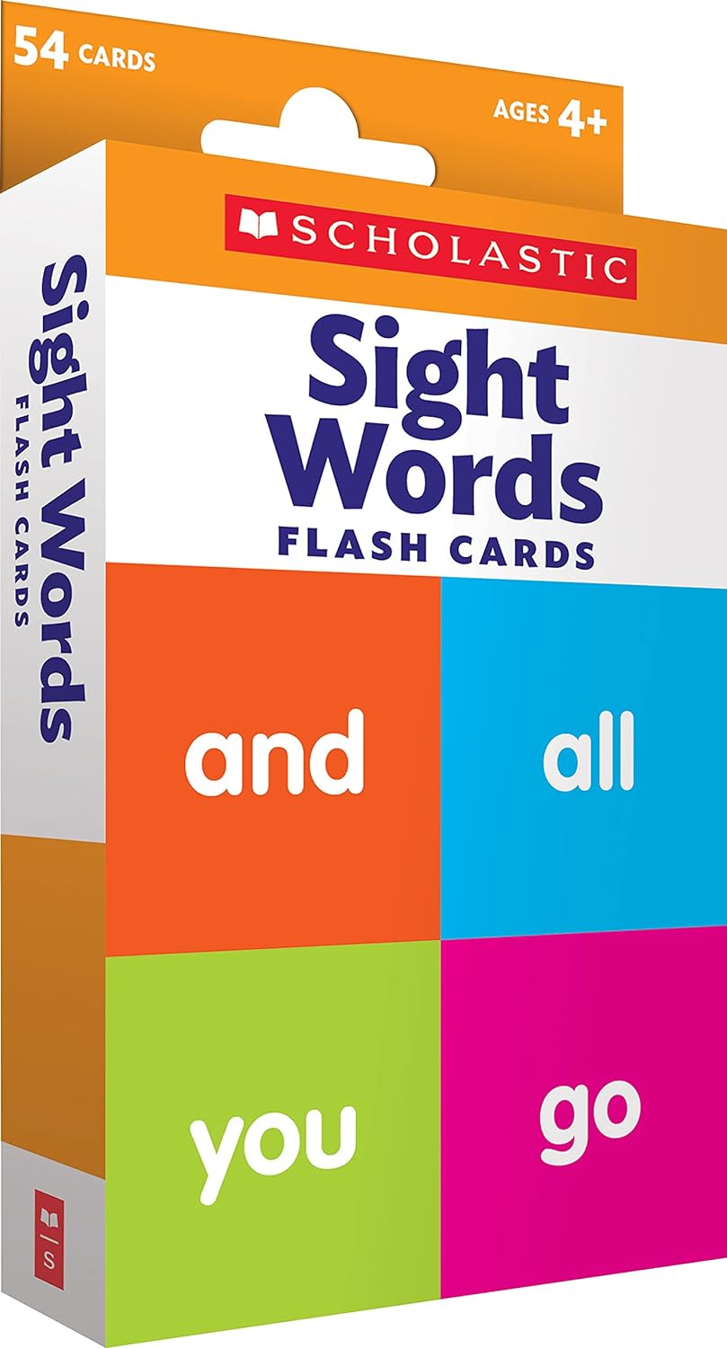 Scholastic Flash Cards: Sight Words