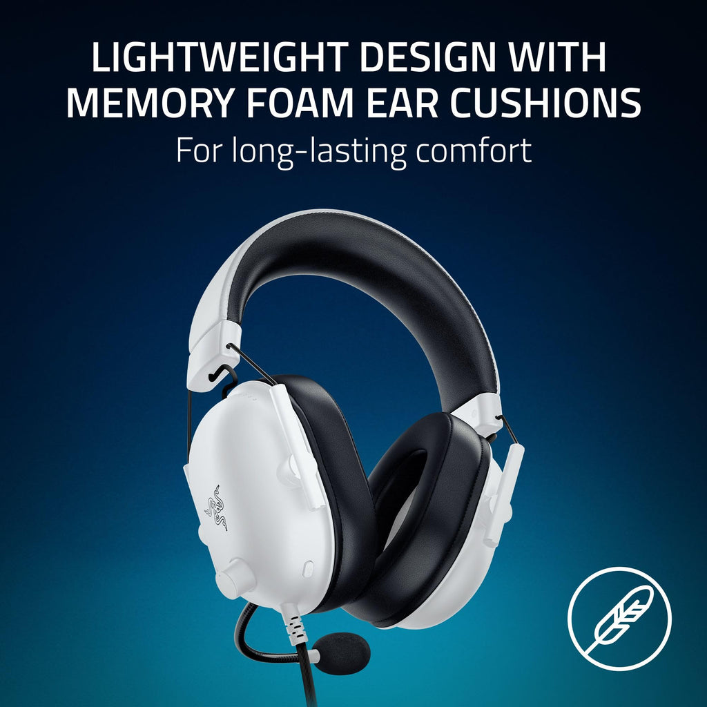 Razer BlackShark V2 X Wired PlayStation Gaming Headset, Black