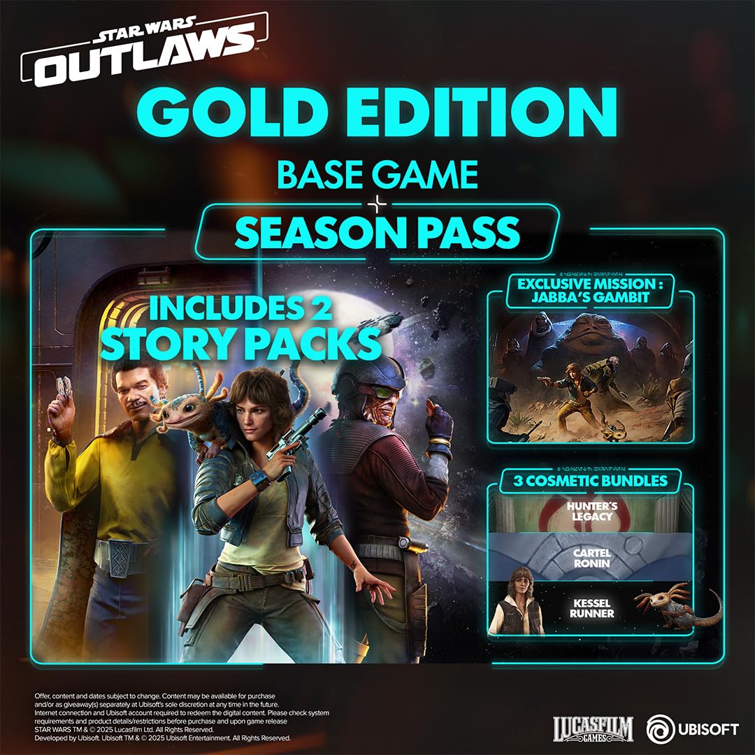 Star Wars Outlaws Gold Edition - PC [Digital Delivery]