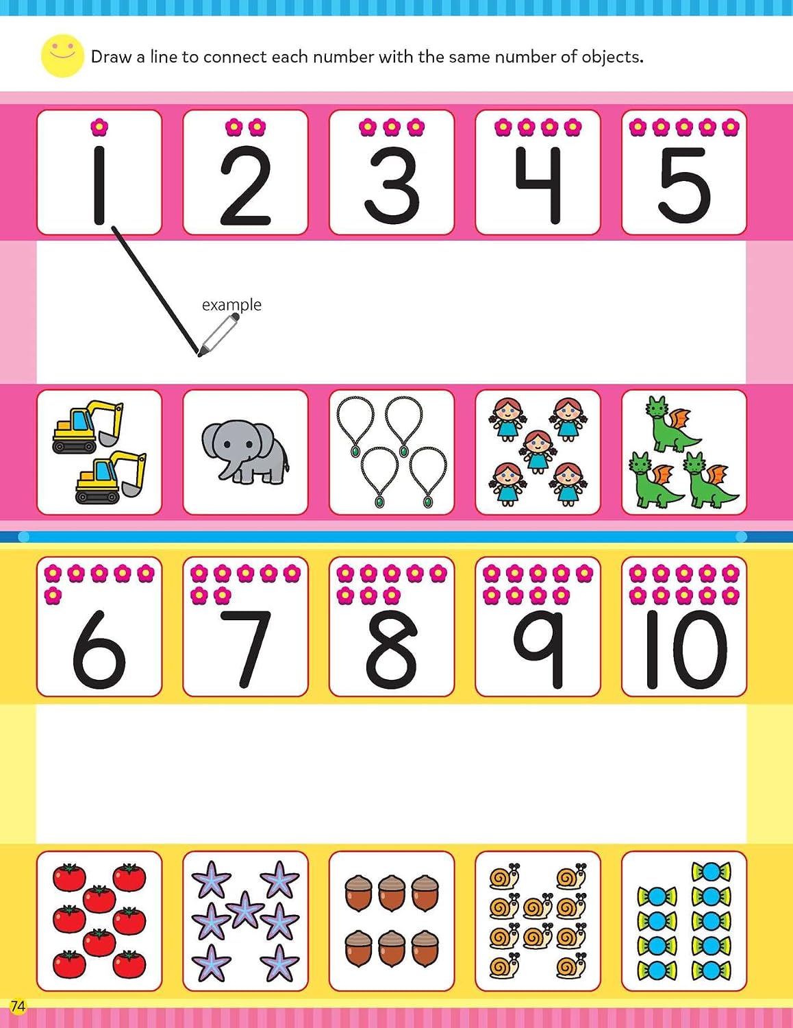Play Smart Wipe-Clean Workbook: Ages 2-4: Tracing, Letters, Numbers, Shapes