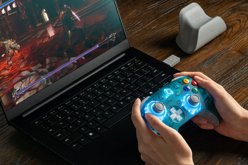 8Bitdo Ultimate 2 Wireless Controller for PC, Apple, Steam & Android, Black