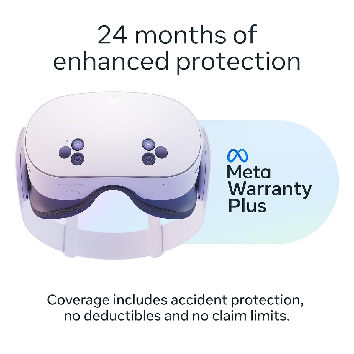 Meta Quest 3S 128GB, one Low Monthly Price, 24 Months of Games and Extended Protection, Ultimate Virtual Reality Experience
