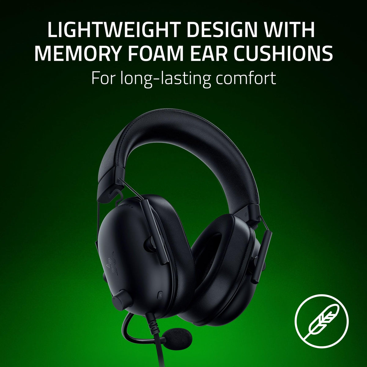 Razer BlackShark V2 X Wired PlayStation Gaming Headset, Black