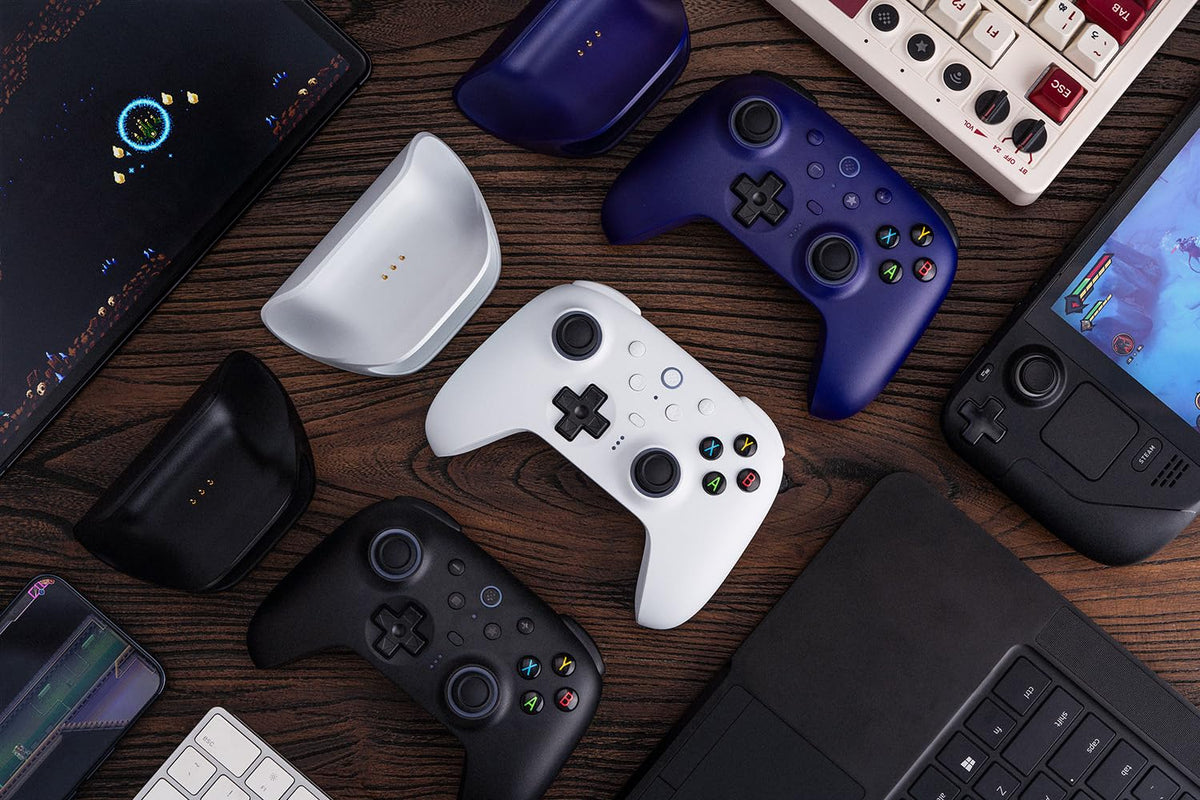 8Bitdo Ultimate 2 Wireless Controller for PC, Apple, Steam & Android, Black