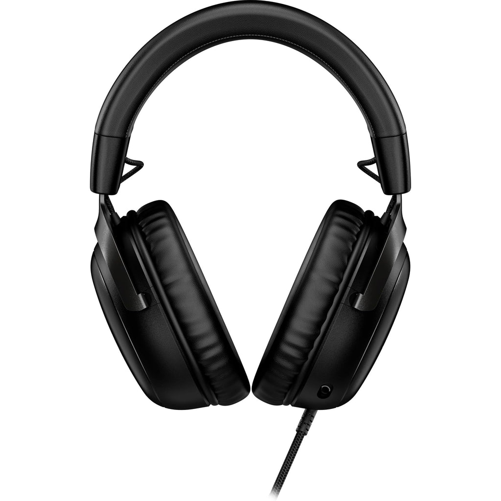 HyperX Cloud III – Wired Gaming Headset, PC, PS5, Xbox Series X|S, Angled 53mm Drivers, Spatial Audio, Memory Foam, Durable Frame, Ultra-Clear 10mm Mic, USB-C, USB-A, 3.5mm – Black/Red