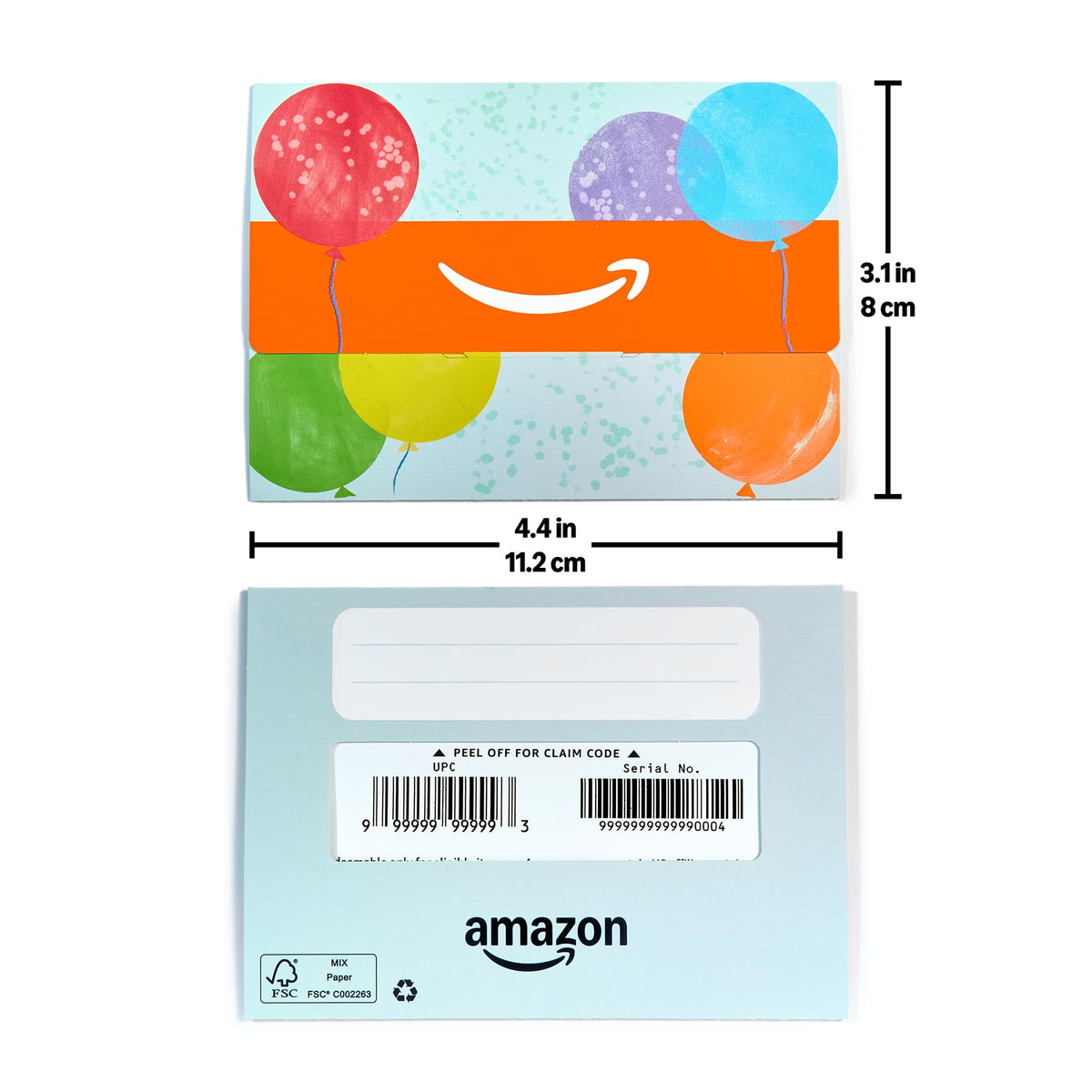 Amazon Physical Gift Card