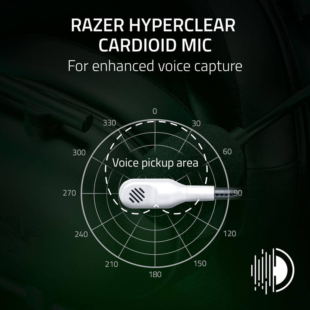Razer BlackShark V2 X Wired PlayStation Gaming Headset, Black