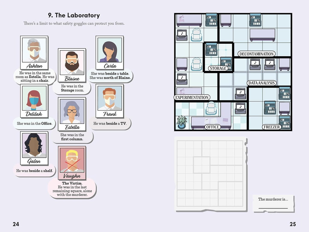 Murdoku: 80 Murder Mystery Logic Puzzles