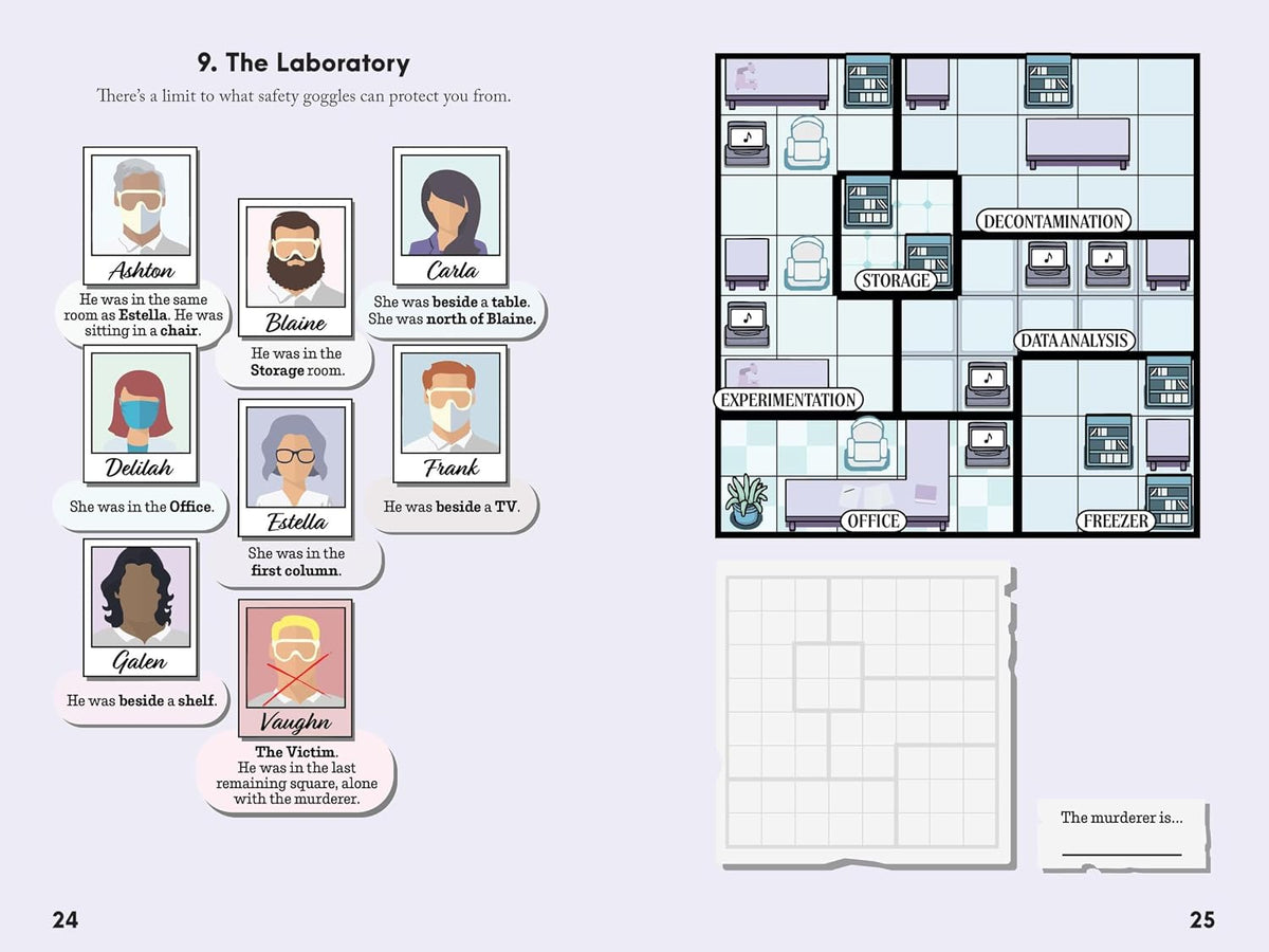 Murdoku: 80 Murder Mystery Logic Puzzles