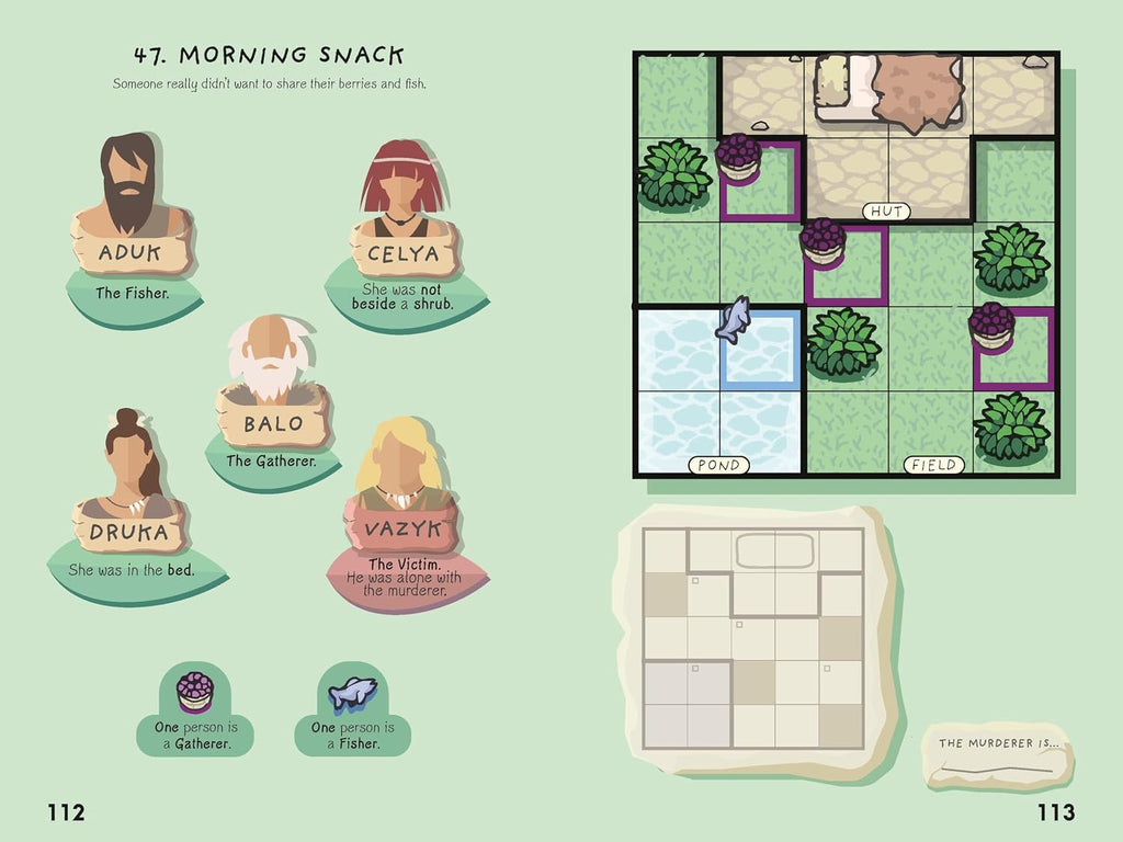 Murdoku: Back in Time: 80 Murder Mystery Logic Puzzles