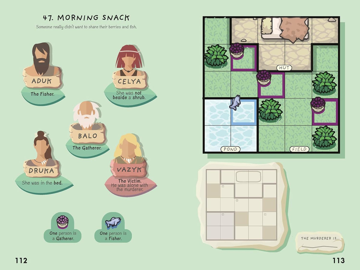 Murdoku: Back in Time: 80 Murder Mystery Logic Puzzles