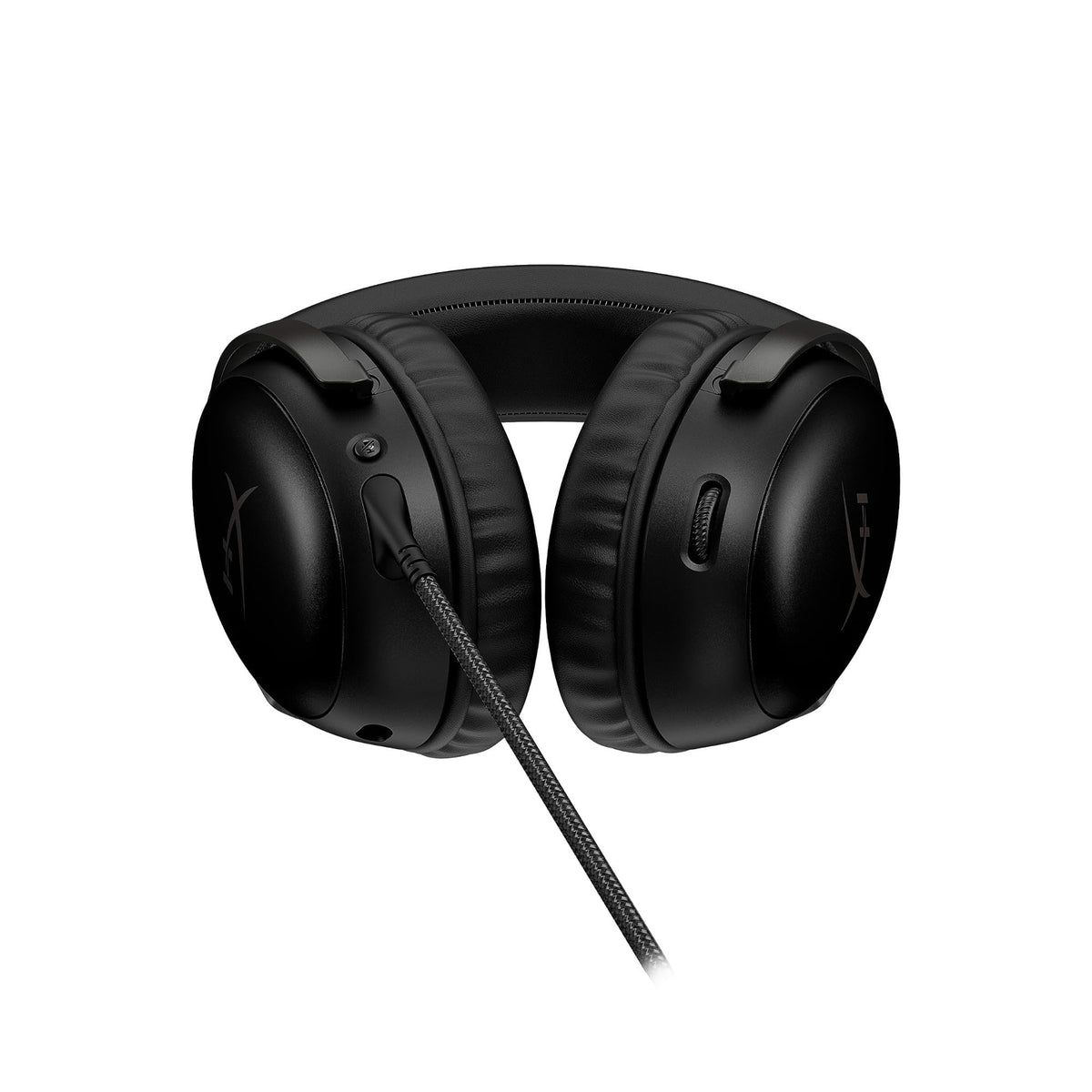 HyperX Cloud III – Wired Gaming Headset, PC, PS5, Xbox Series X|S, Angled 53mm Drivers, Spatial Audio, Memory Foam, Durable Frame, Ultra-Clear 10mm Mic, USB-C, USB-A, 3.5mm – Black/Red